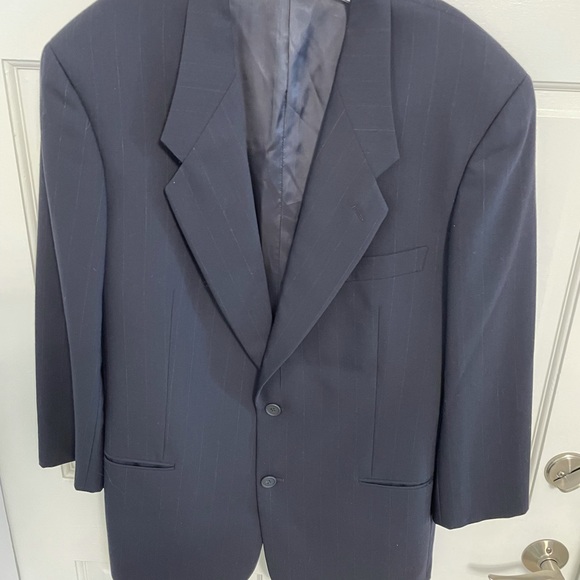 Giorgio Armani Virgin Wool Mild pinstripe Made in Italy Perfect! 41 R - Picture 13 of 13